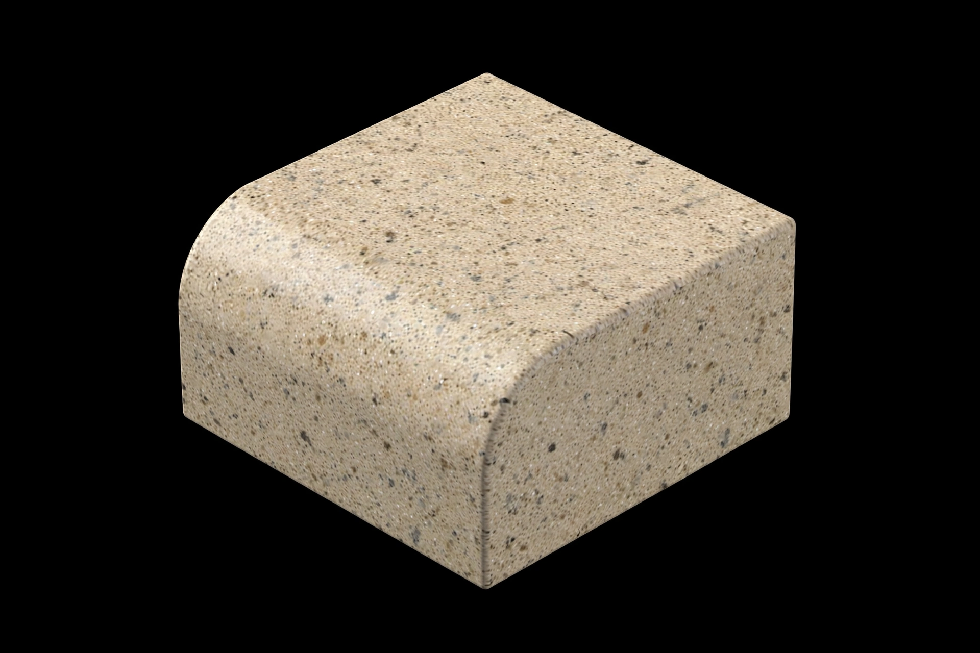Half Bullnose 3D view