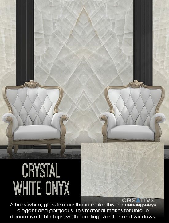 Crystal White Onyx