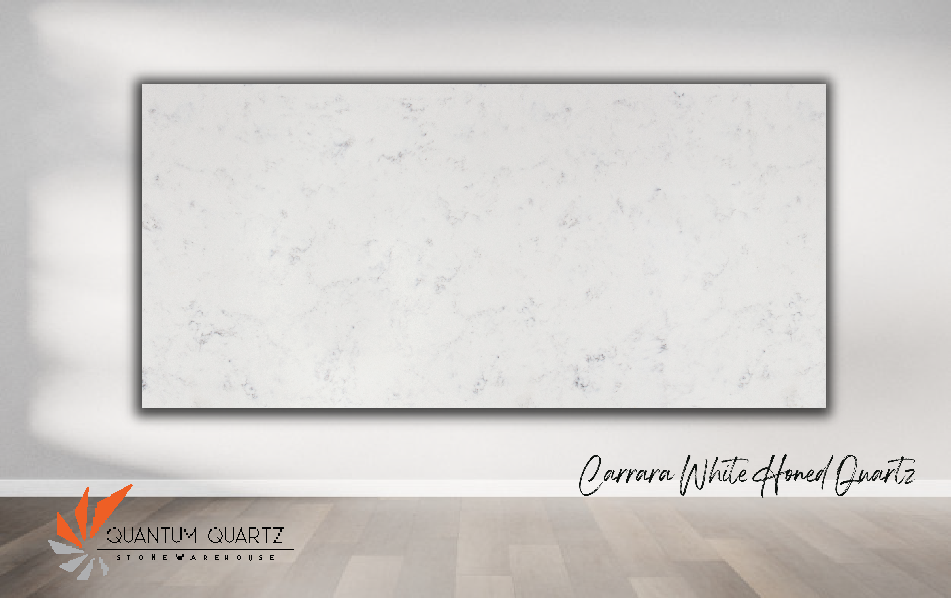 Carrara White Honed Quartz