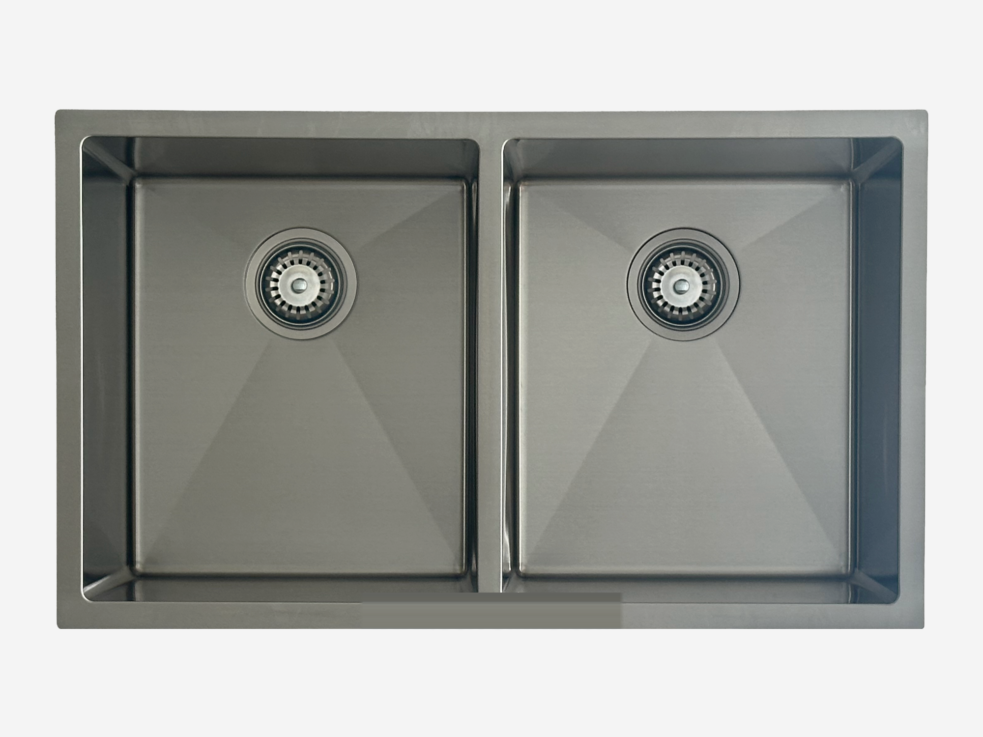 32" x 19" Undermount Double Bowl, 10mm Radius, 18-Gauge Stainless Steel Sink